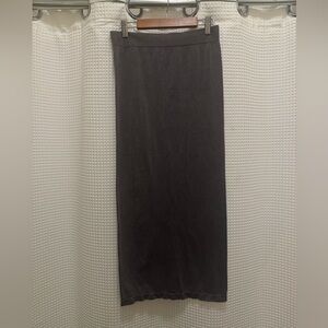 Zara Charcoal Midi Pencil Skirt - XS-S
